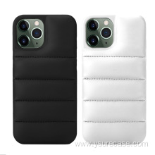 cottonfilled down mobile phone cases for iphone 13